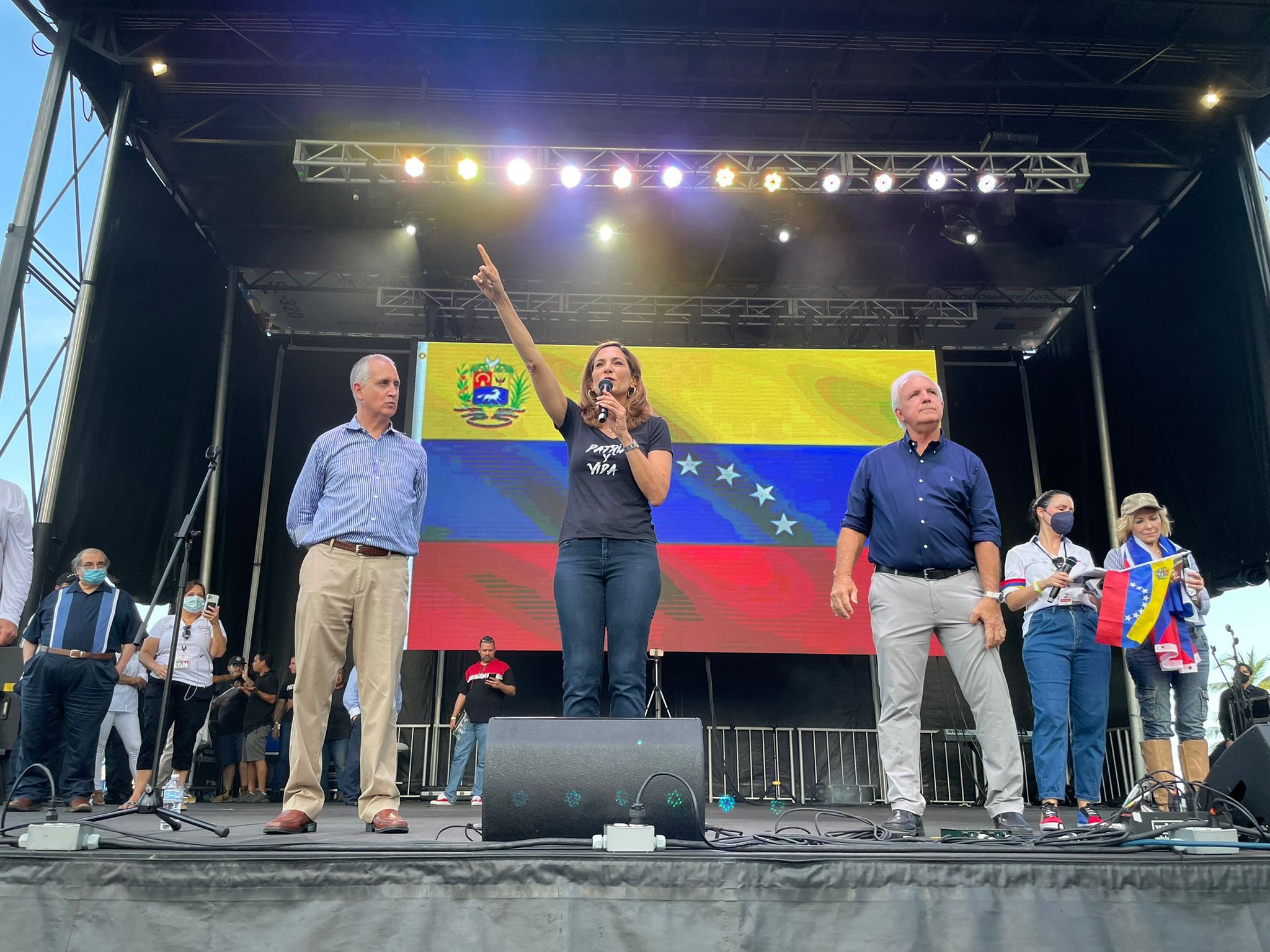 María Elvira Salazar:  “queremos libertad y el fin de las dictaduras”