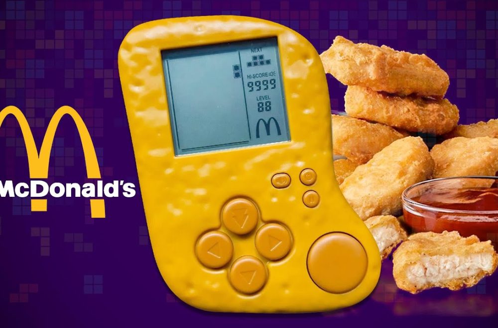 Solo en China: McDonald’s regala Tetris “hecho” de nuggets