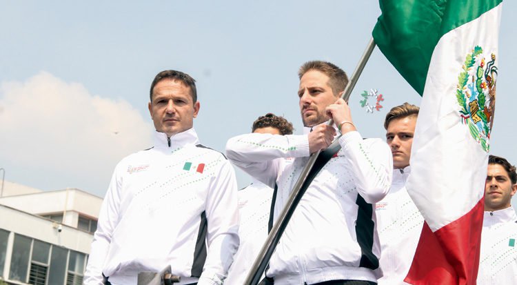 Atletas mexicanos fueron abanderados para los Juegos Macabeos Europeos