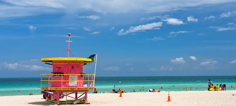 Autoridades levantaron avisos de natación en tres playas de Miami-Dade