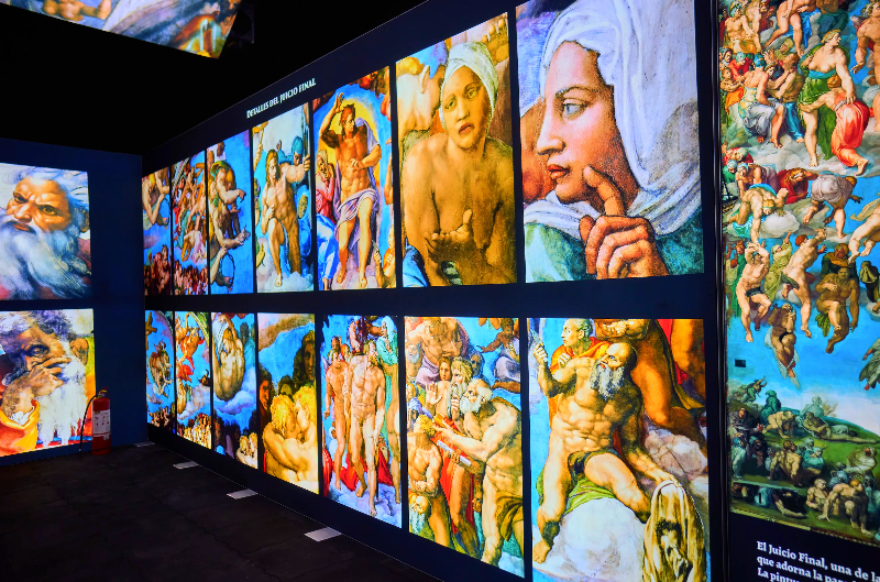 Obras de Miguel Ángel llegan a Miami con una experiencia inmersiva llena de arte