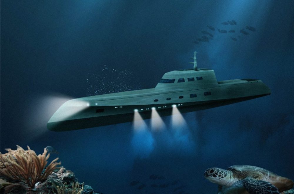El hotel más costoso del mundo es un submarino de lujo