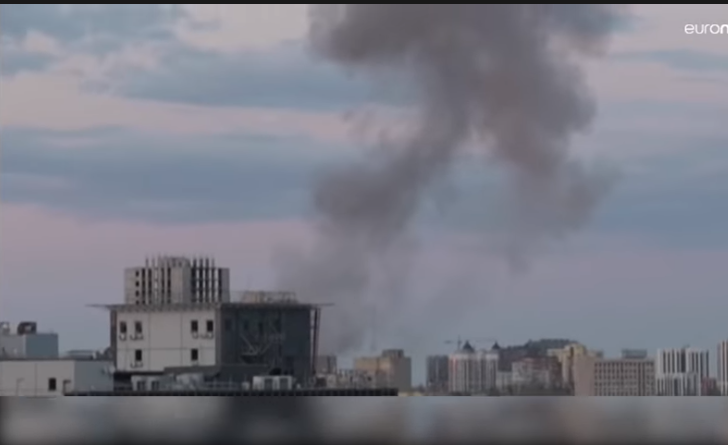 Putin bombardea Kiev durante la visita del secretario general de la ONU