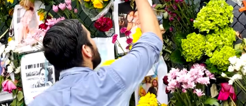 Rinden tributo a las víctimas y desaparecidos tras el colapso de edificio de Surfside