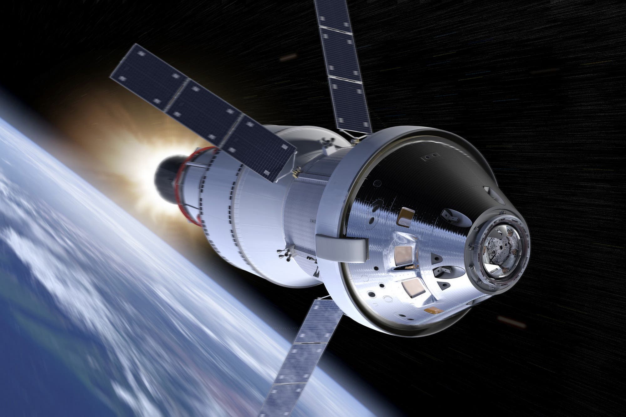 NASA aborta el lanzamiento de Orion cuando volaba (Video)