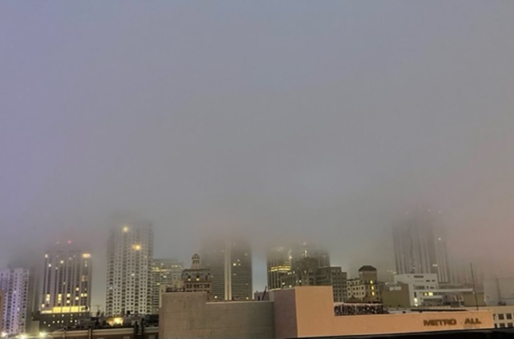 ¿Puede la neblina naranja de Nueva York llegar a Miami?