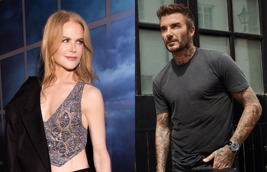 Beckham sigue robando corazones… ¡ahora el de Nicole Kidman!