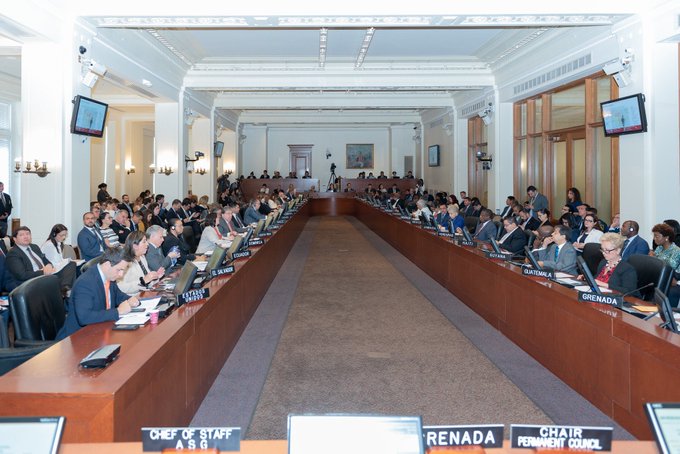 Países aprobaron aplicación del TIAR en el Consejo Permanente de la OEA