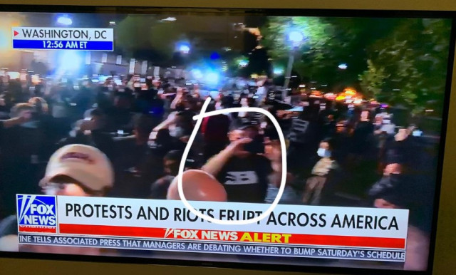 ¿Foro de Sao Paulo detrás de los disturbios en Washington D.C.? Aparecen símbolos de la izquierda en protestas