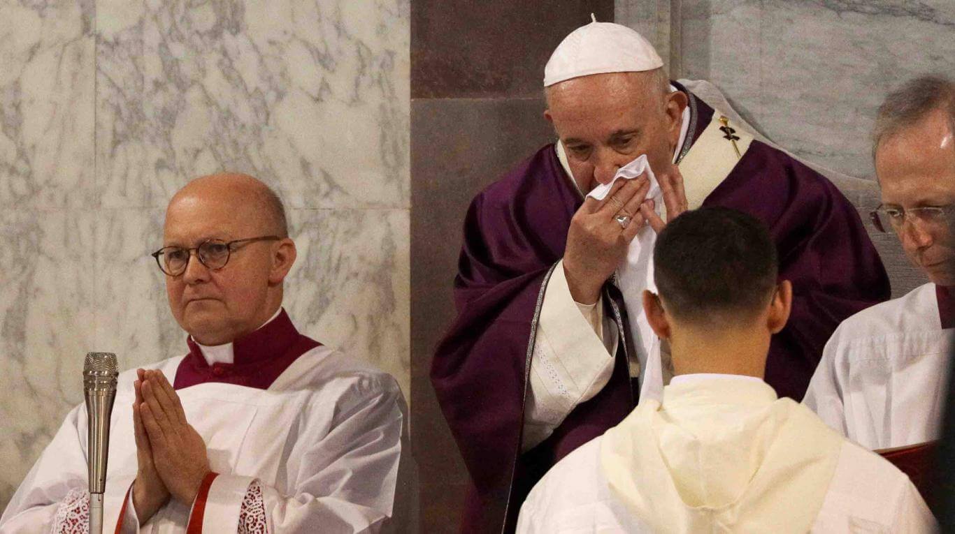 ¿Está el papa Francisco contagiado con el coronavirus de Wuhan?