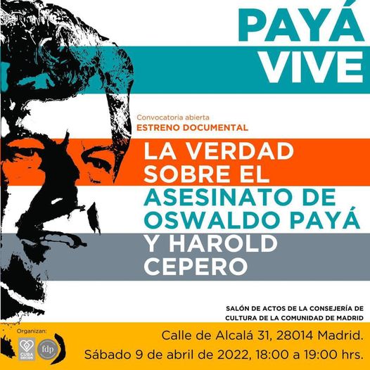 Activista cubana invita a ver el documental de Oswaldo Payá