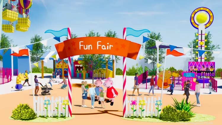 Primer parque temático de Peppa Pig se abrirá en Legoland Florida