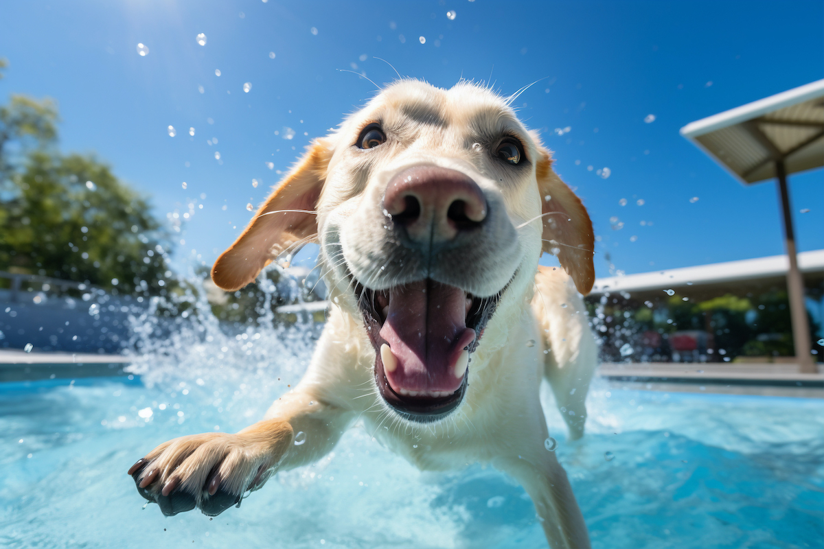 Parques acuáticos de Florida solo para perros en octubre