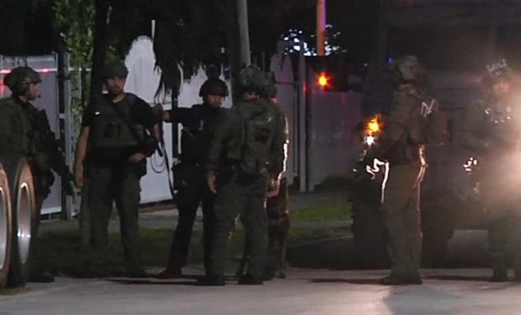 Miami amaneció con fuerte presencia del equipo SWAT este viernes