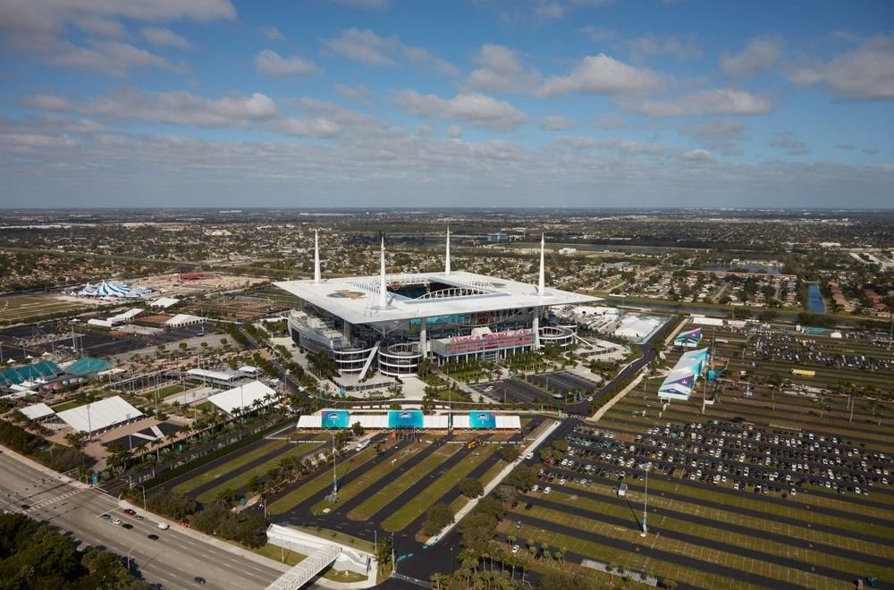 GP Miami: Inundaciones entorpecen obras en el Hard Rock Stadium