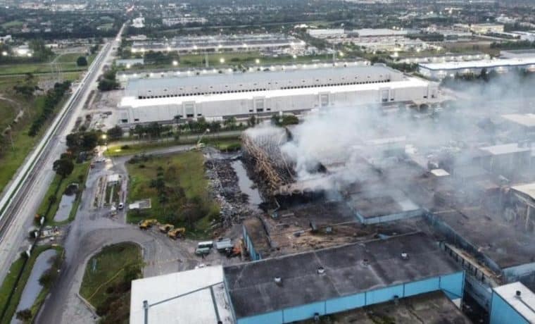 Plantean reubicar planta de basura de Doral tras masivo incendio