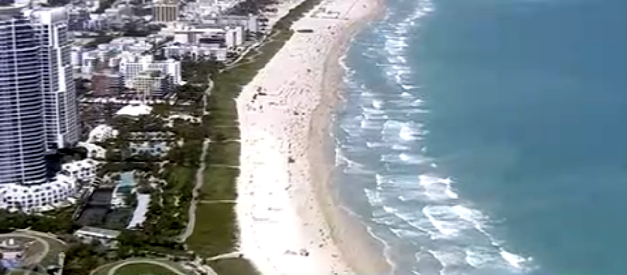 Miami Beach no abrirá sus playas en un futuro cercano