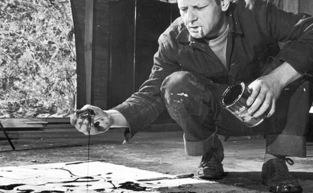 Paul Jackson Pollock: revolucionó el lenguaje artístico del siglo XX inspirado en los nativos americanos