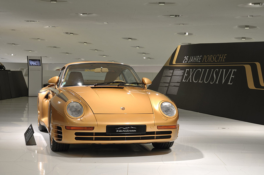 Dos “ediciones únicas” del modelo 959 fueron exhibidas por Porsche