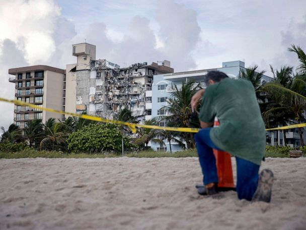 Encuentran los cuerpos de 10 víctimas más en derrumbe de Surfside