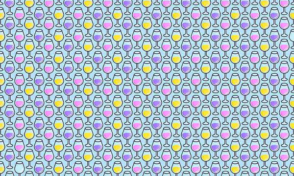 Desafío visual: Debes ubicar las copas sin vino en la imagen