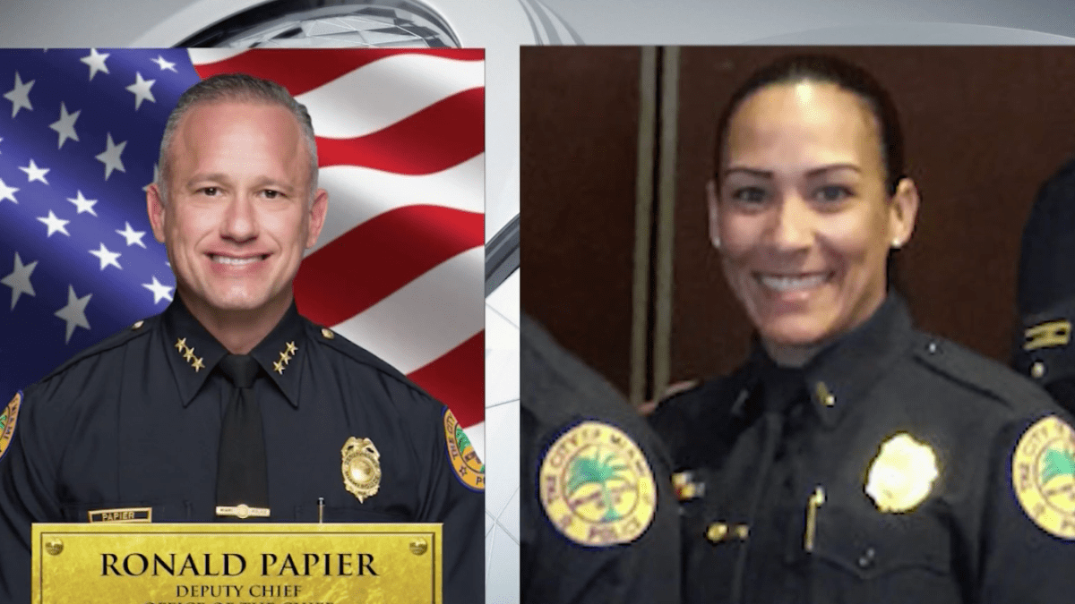 Departamento de Policía de Miami releva a estos dos oficiales de alto rango de su cargo