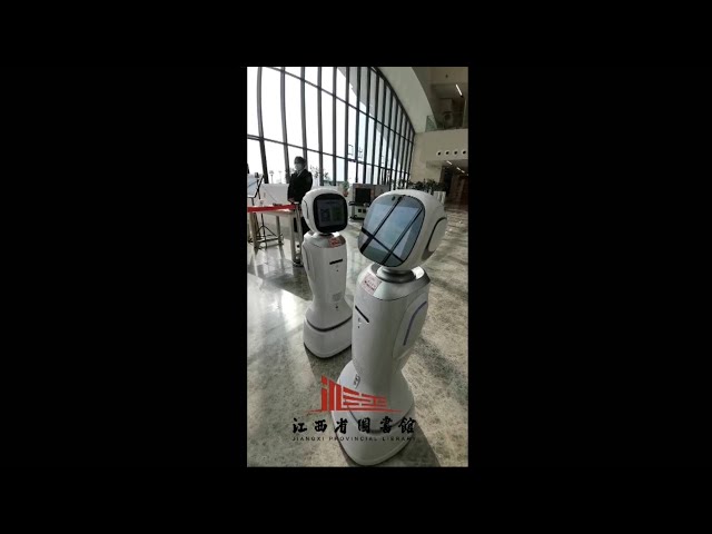 Inaudito: Observa esta acalorada discusión entre dos robots en China +Vídeo