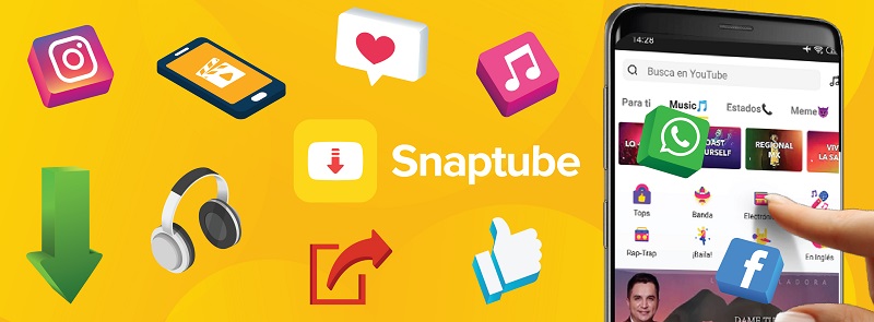 Descubre el mejor gestor de descargas de música y video: Snaptube