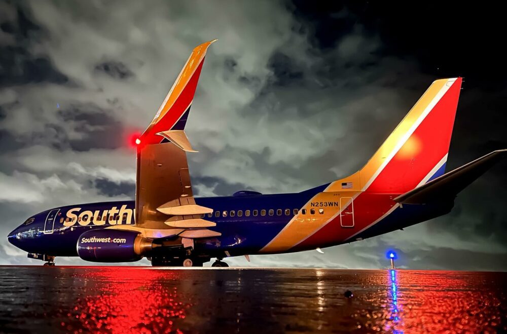 Tormenta eléctrica: Un rayo alcanza un avión de Southwest Airlines en Denver