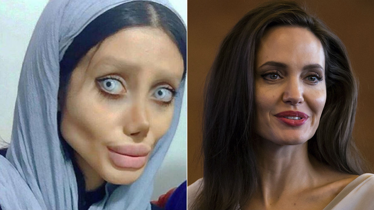 Conoce la “Angelina Jolie” iraní que fue detenida por blasfemia