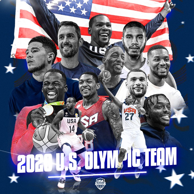 Estados Unidos completó su superequipo de baloncesto para los Juegos Olimpicos
