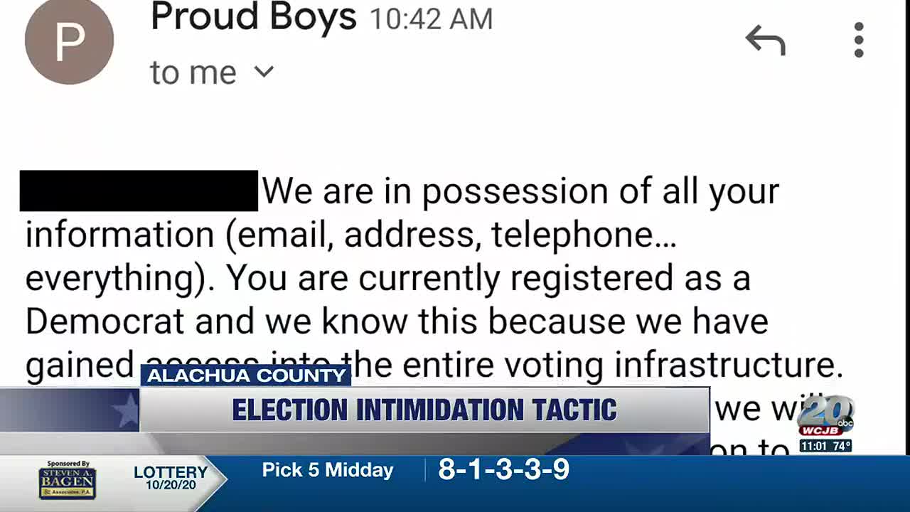 “Vota por Trump o iremos a por ti” votantes de Florida son intimidados a través de correos electrónicos