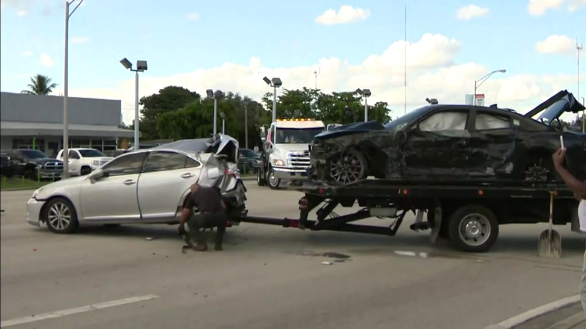 Tres vehículos involucrados en accidente ocurrido en Miami Gardens