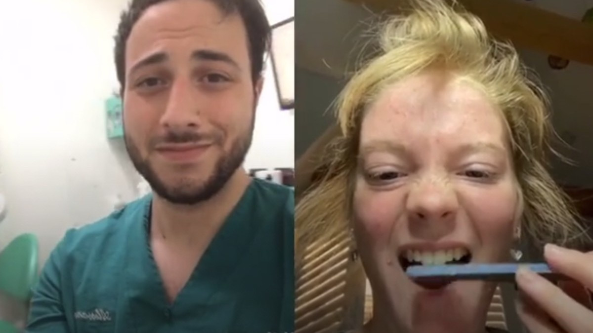 Nueva tendencia peligrosa de TikTok: se liman los dientes (VIDEO)
