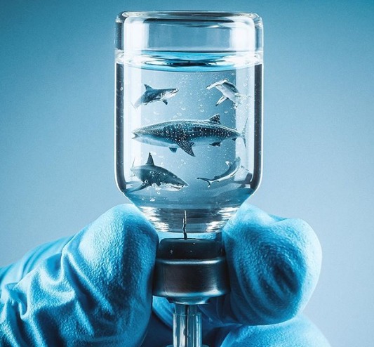 Expertos alertan que medio millón de tiburones pueden morir debido a la vacuna de covid-19