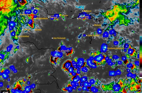 Inameh pronostica lluvias en Venezuela por paso de tormenta Iota y onda tropical