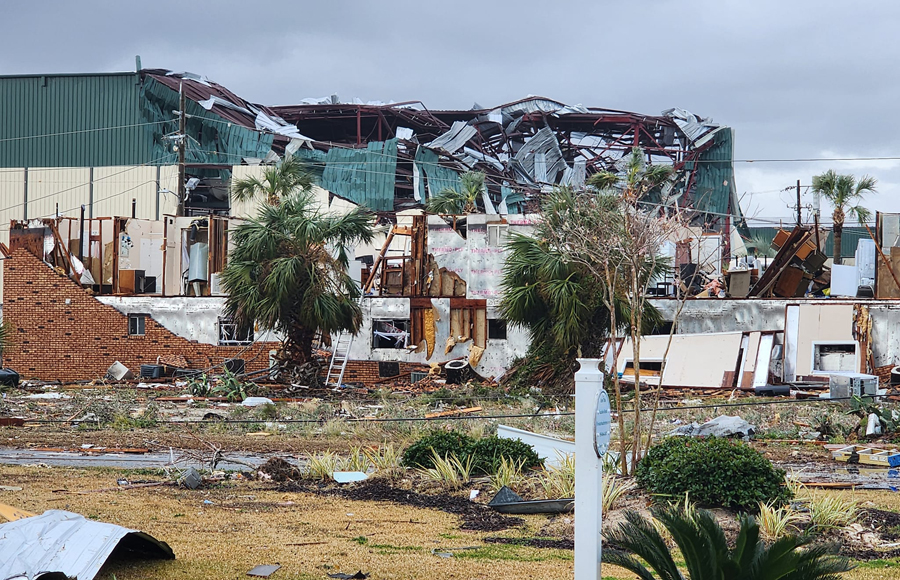 Otro tornado golpea a Florida, esta vez a Panama City: decretan emergencia y toque de queda