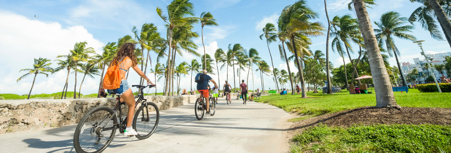 Miami es la segunda ciudad más hermosa del mundo para andar en bicicleta