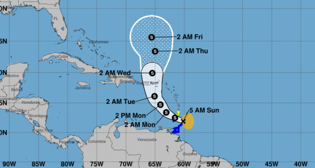 CNH: Se forma una nueva tormenta tropical en el Atlántico llamada Karen