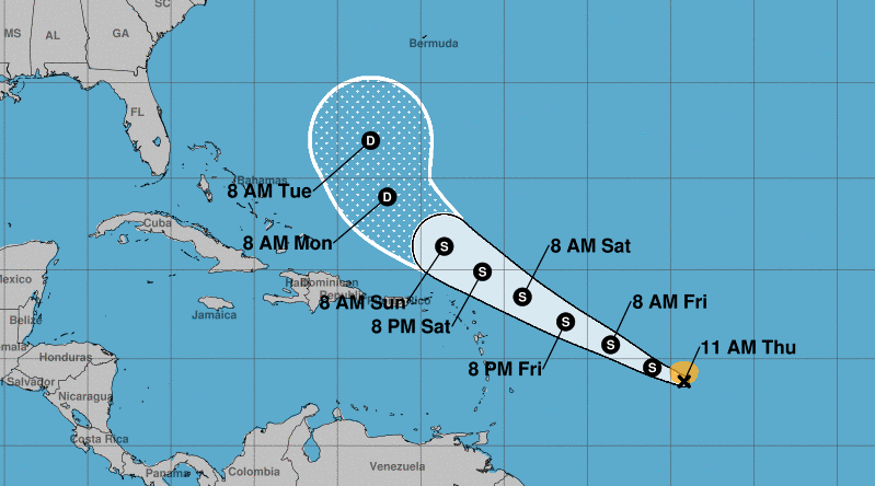 Se forma la tormenta tropical Josephine en el Atlántico