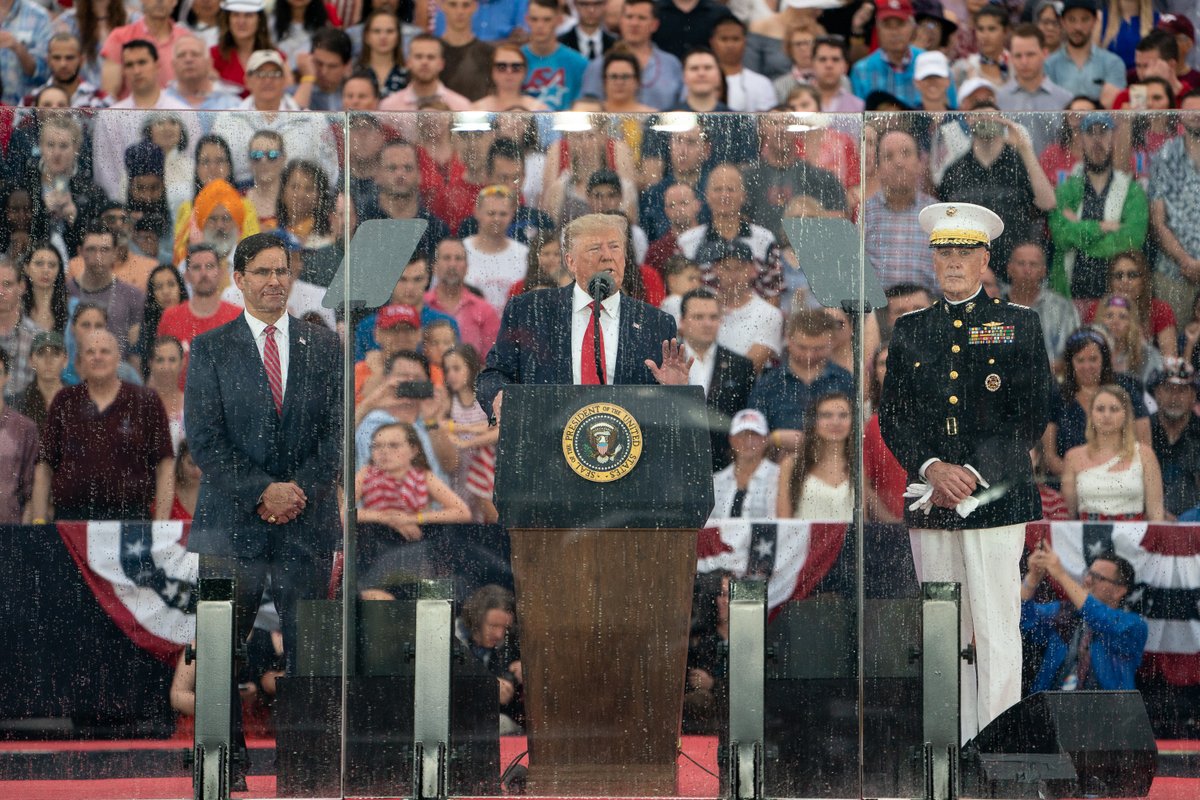Donald Trump evitó la polarización en su discurso del 4 de Julio