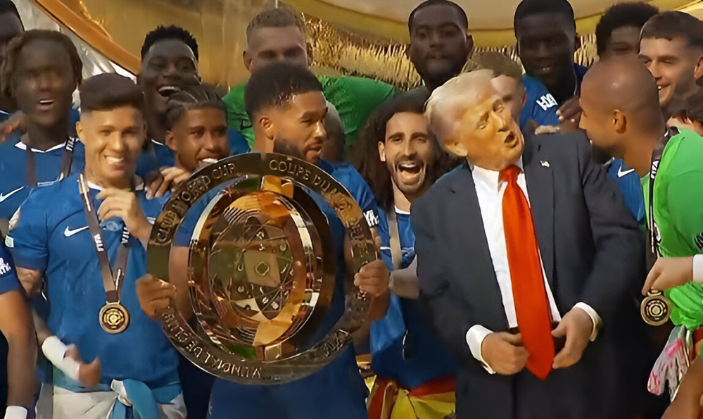 El Chelsea ganó el Mundial de Clubes… ¡y Trump se metió en la foto final!