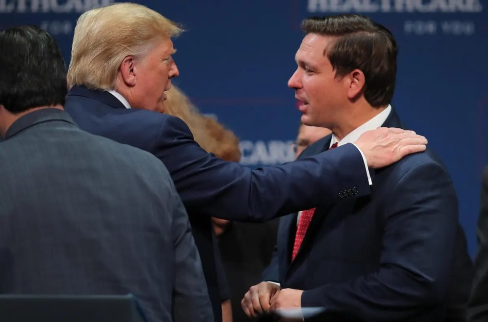 El video con el que Trump agudizó su campaña de ataque contra DeSantis