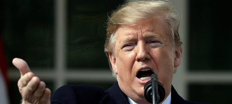 Trump declaró emergencia nacional para asegurar $ 8 mil millones para el muro