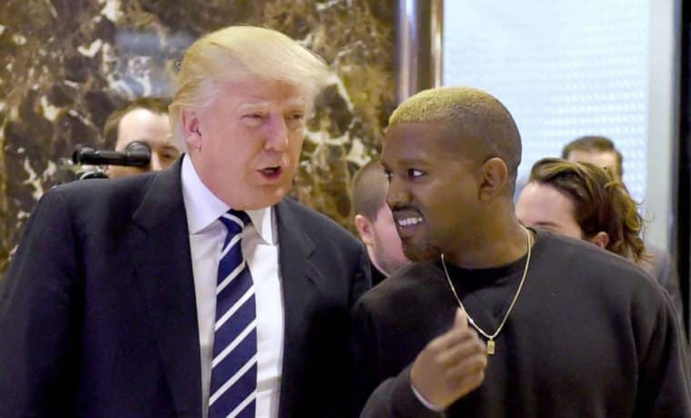 Trump recibe duras críticas por cenar con Kanye West