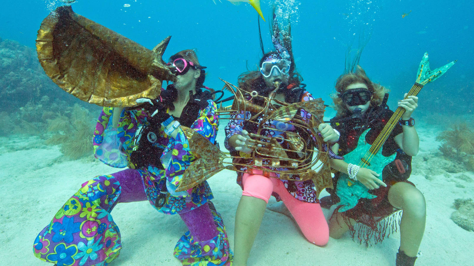 ¡Impresionante! Concierto submarino para preservar arrecifes coralinos se realizó en Florida