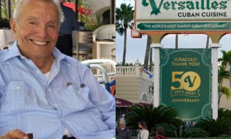 Miami: Muere famoso empresario cubano dueño del emblemático restaurante Versailles