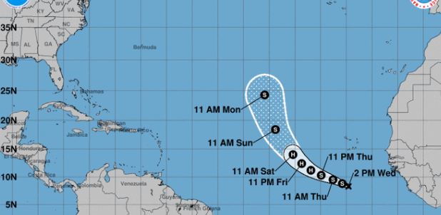 Víctor: Nueva depresión tropical que podría transformarse en huracán