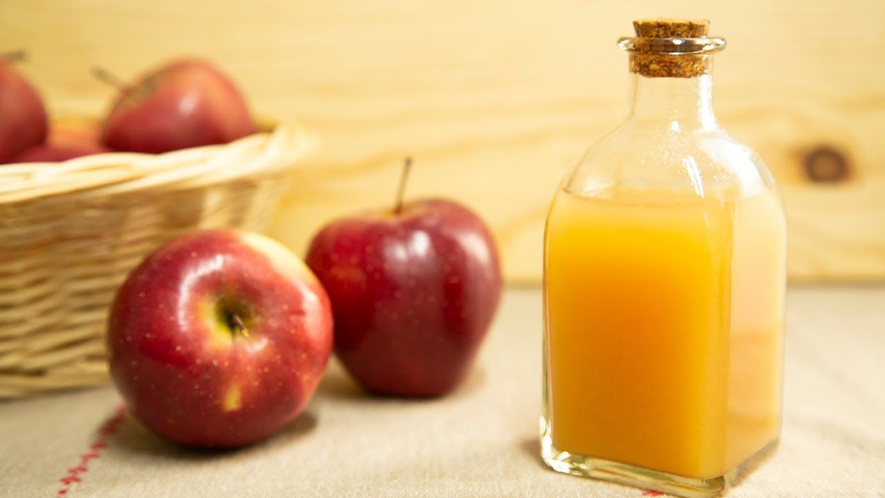 Usar vinagre de sidra de manzana