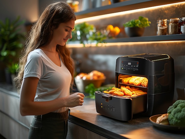 Un error común podría dañar tu air fryer y hasta las comidas, según expertos